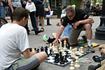 Chess on the Sidewalk