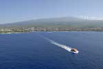 A shuttle comes back from Kona Island